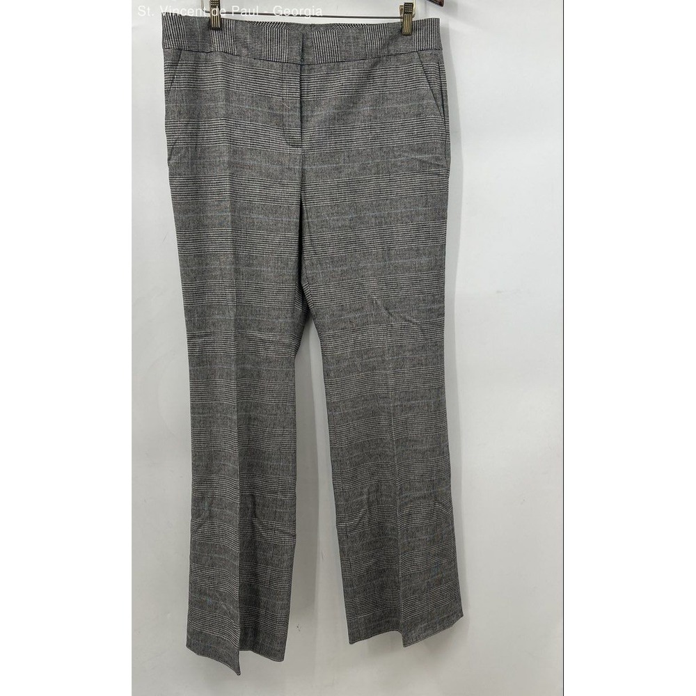 Classiques Enrier Wool Blend Dress Pants Women's Size 14 Grey NWT